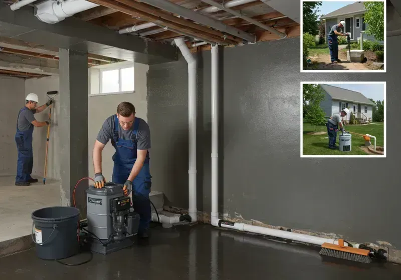 Basement Waterproofing and Flood Prevention process in Moriches, NY